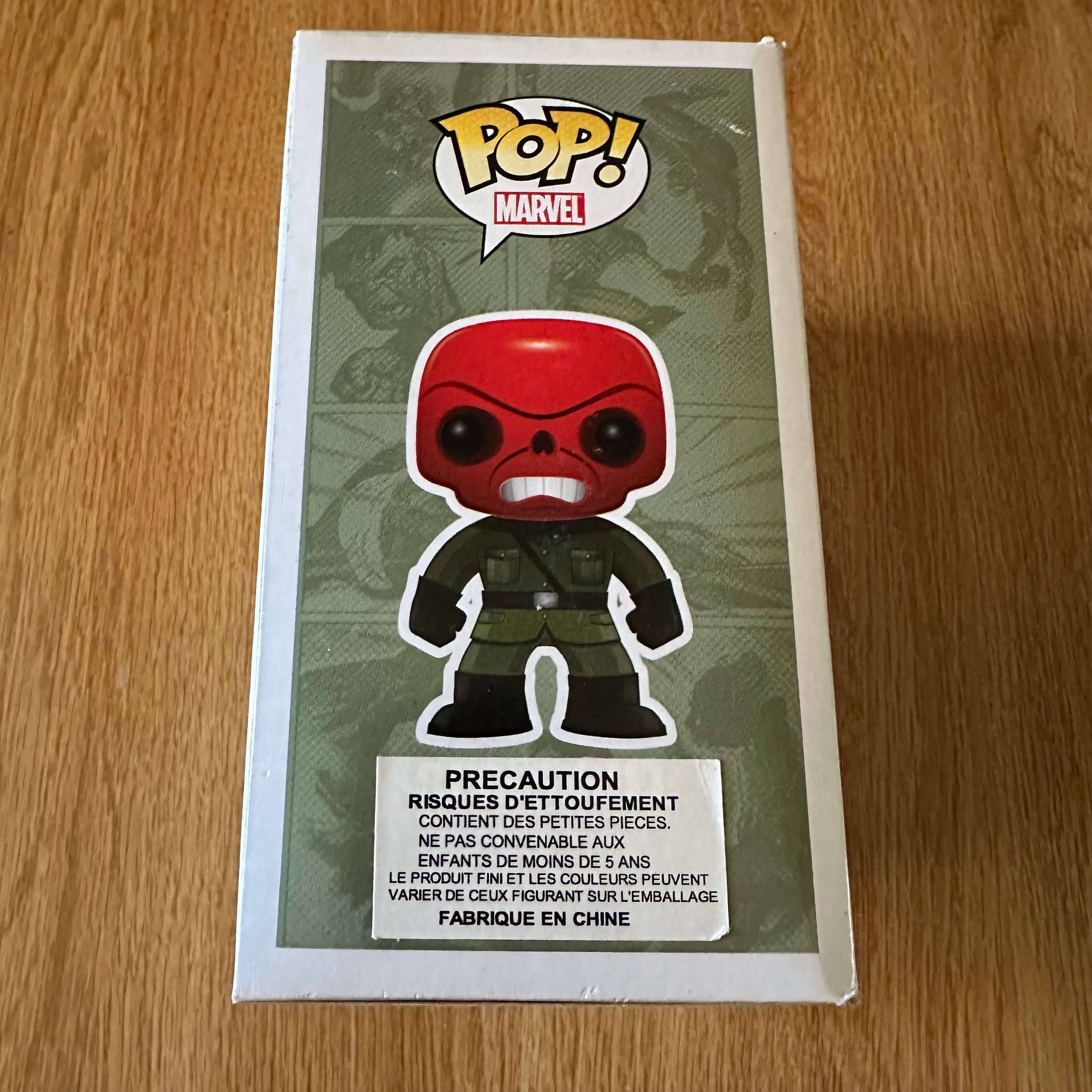Red Skull Funko Pop Marvel #07