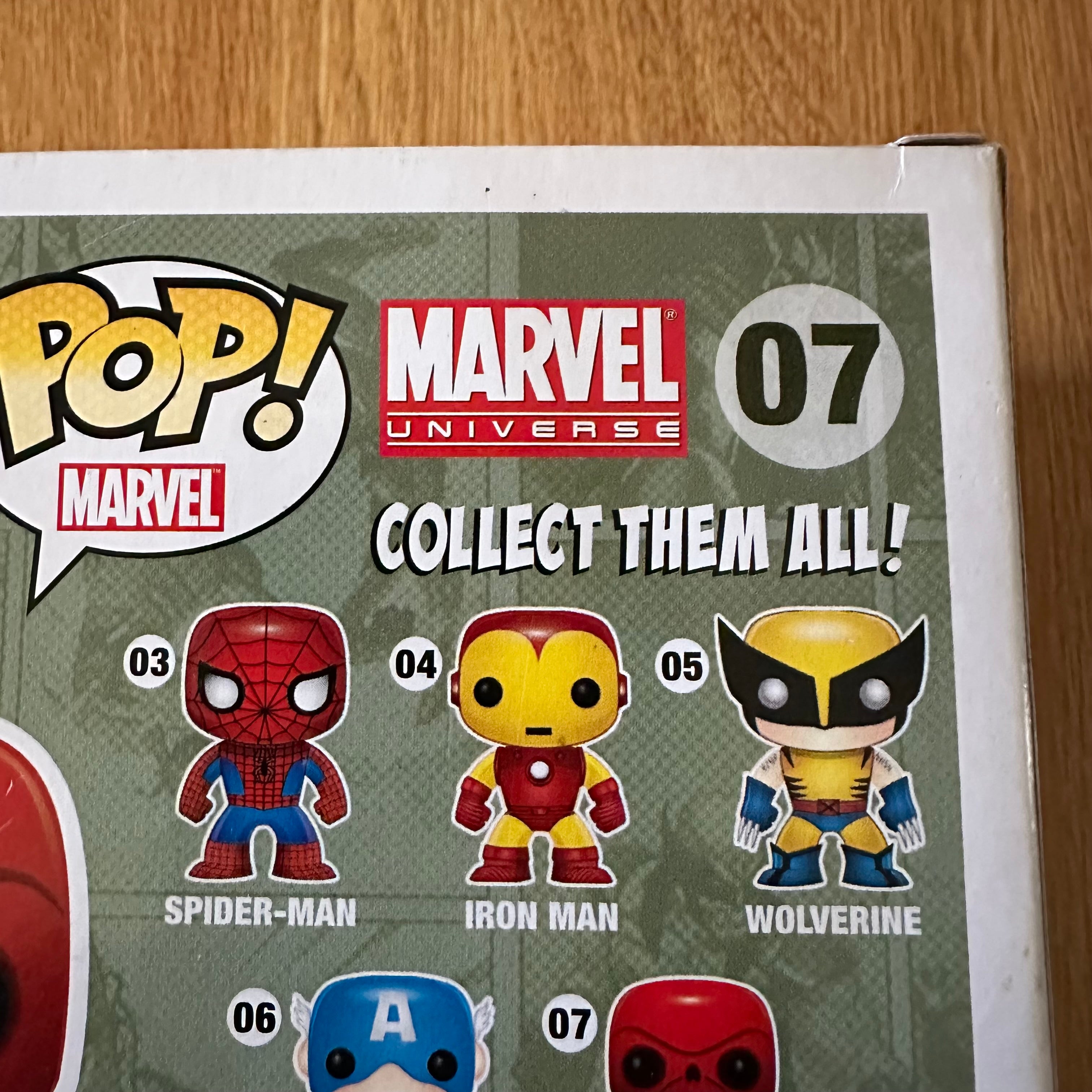 Red Skull Funko Pop Marvel #07