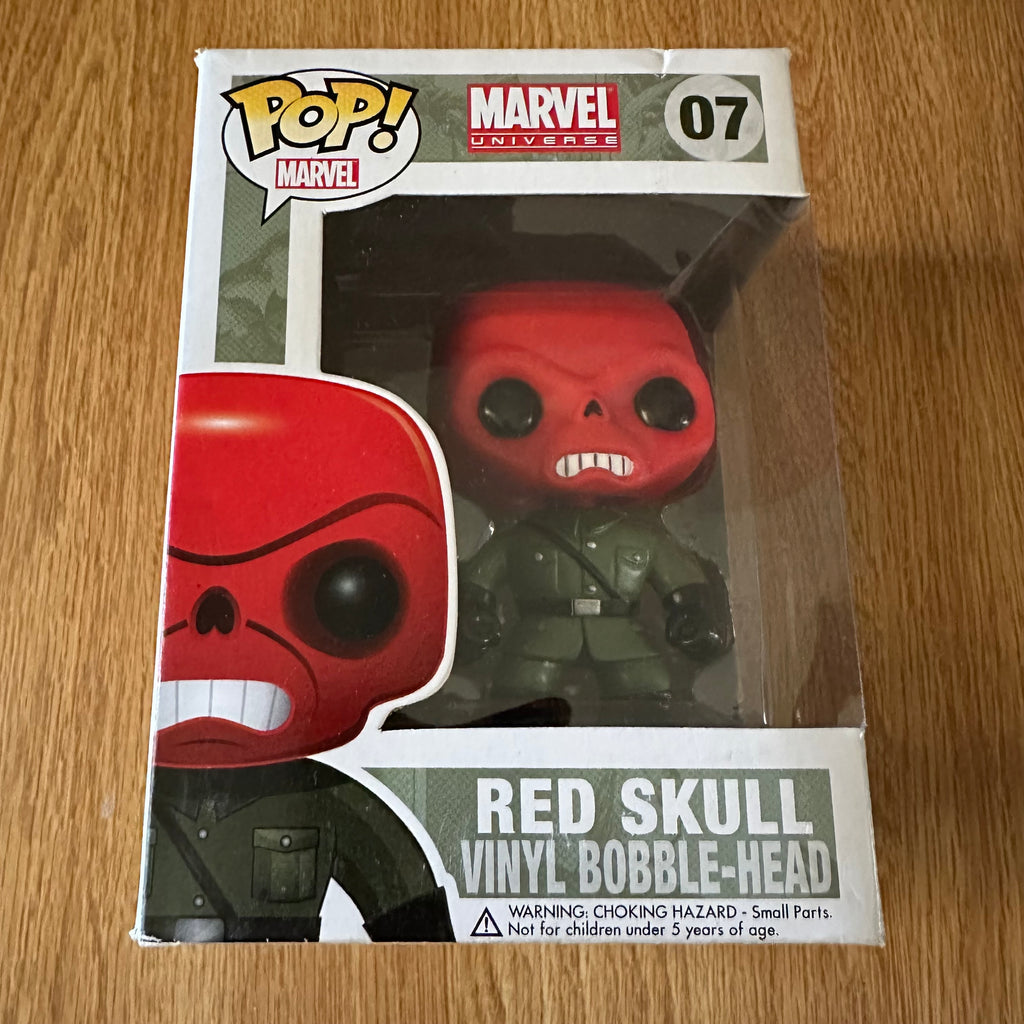 Red Skull Funko Pop Marvel #07