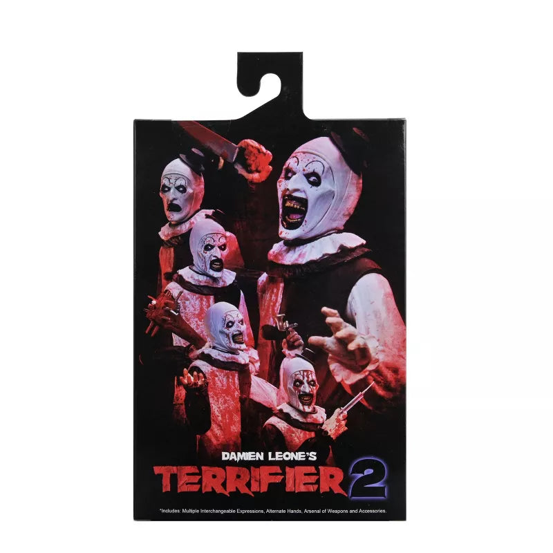 Terrifier 2 - 7" Scale Action Figure - Ultimate Art the Clown (Blood Splattered)