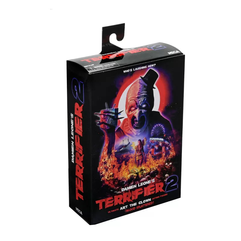 Terrifier 2 - 7" Scale Action Figure - Ultimate Art the Clown (Blood Splattered)