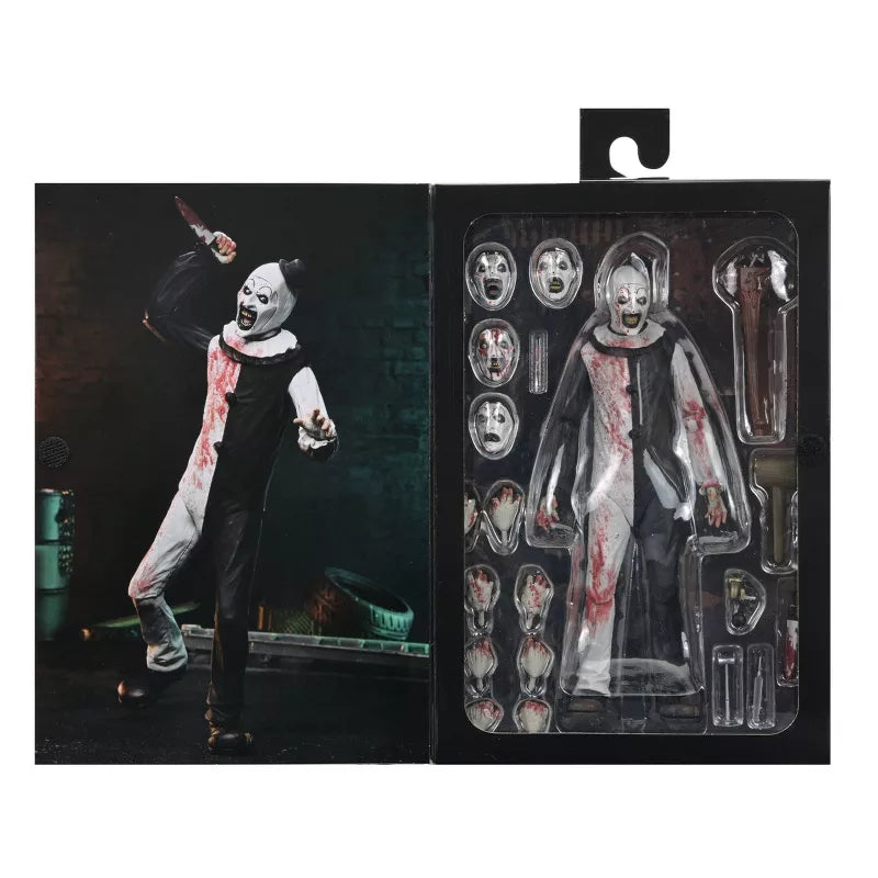 Terrifier 2 - 7" Scale Action Figure - Ultimate Art the Clown (Blood Splattered)
