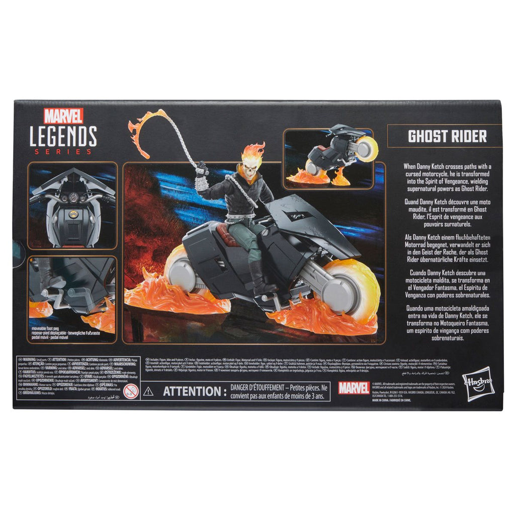 Marvel Legends Series Ghost Rider (Danny Ketch) with Motorcycle Action Figure