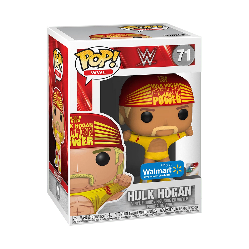 Hulk Hogan Funko POP! WWE #71 Walmart Exclusive