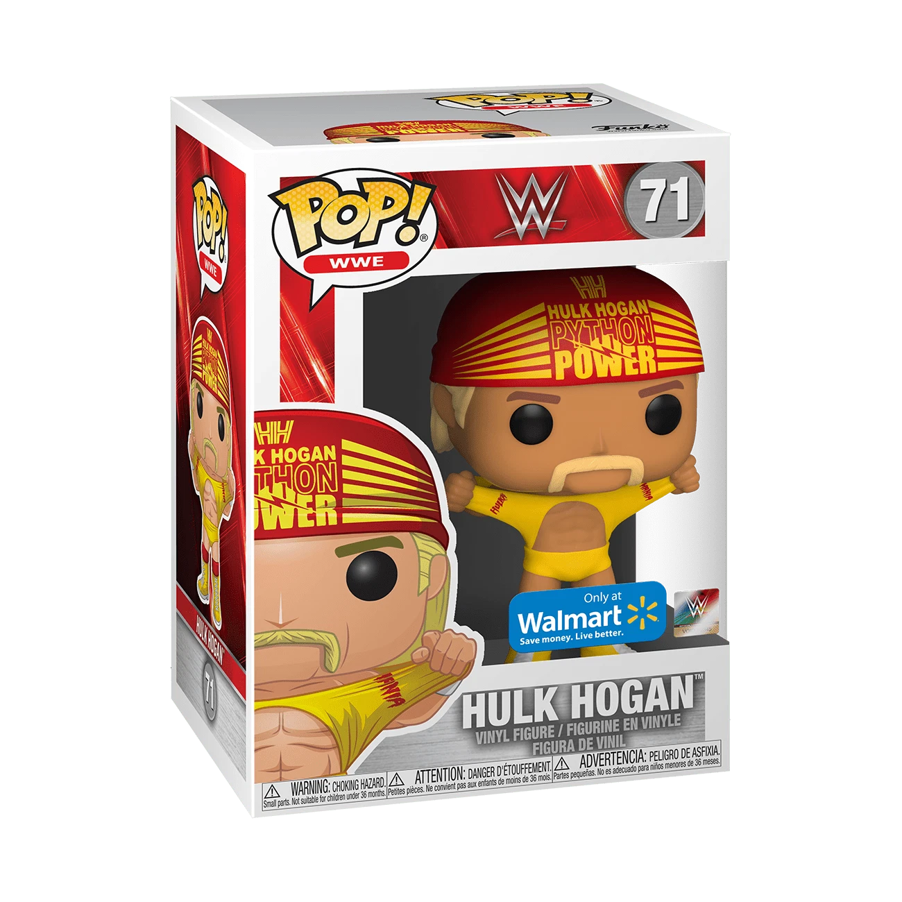 Hulk Hogan Funko POP! WWE #71 Walmart Exclusive