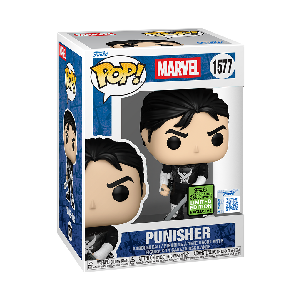 Punisher with Sword Funko Marvel #1577 2026 Spring Convention