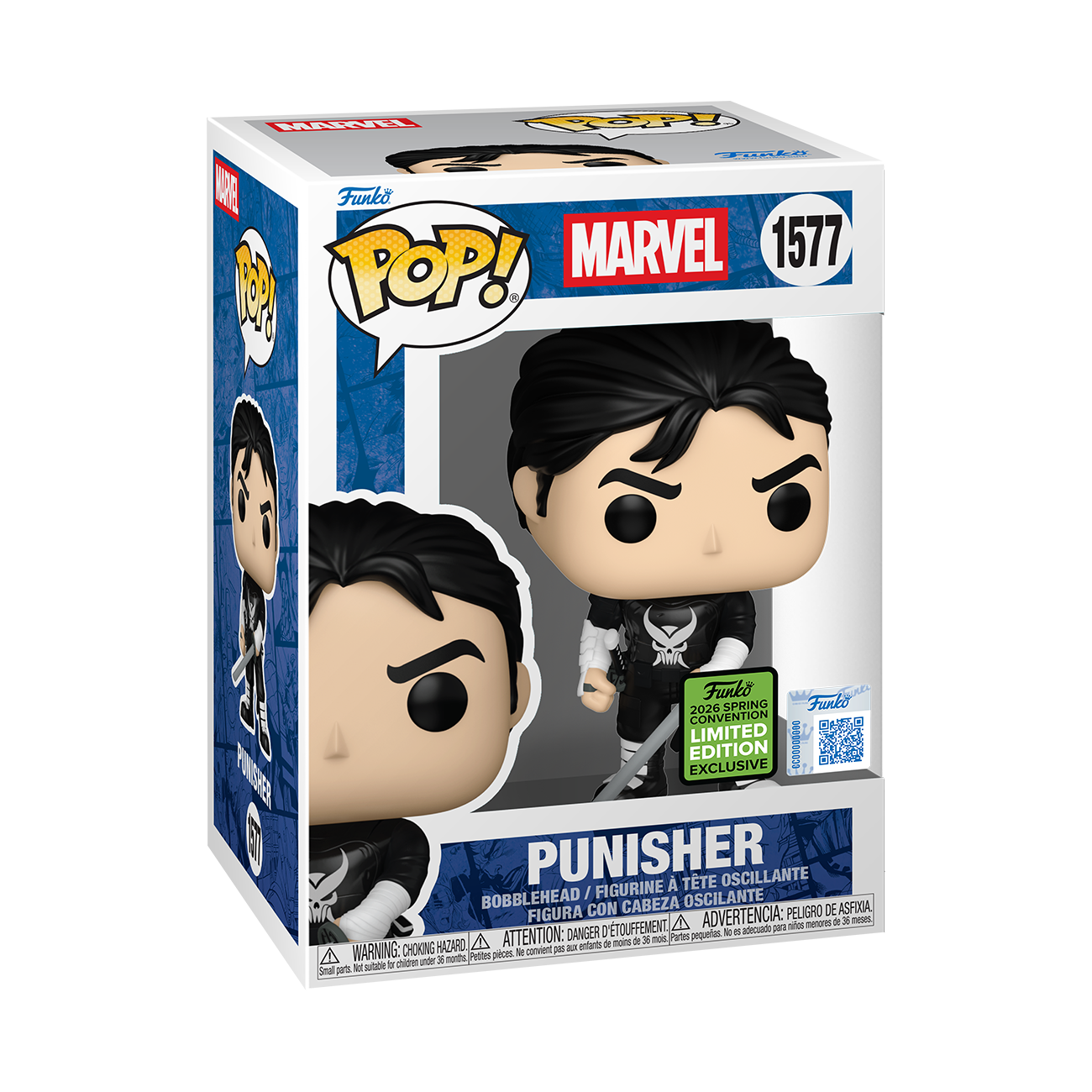 Punisher with Sword Funko Marvel #1577 2026 Spring Convention