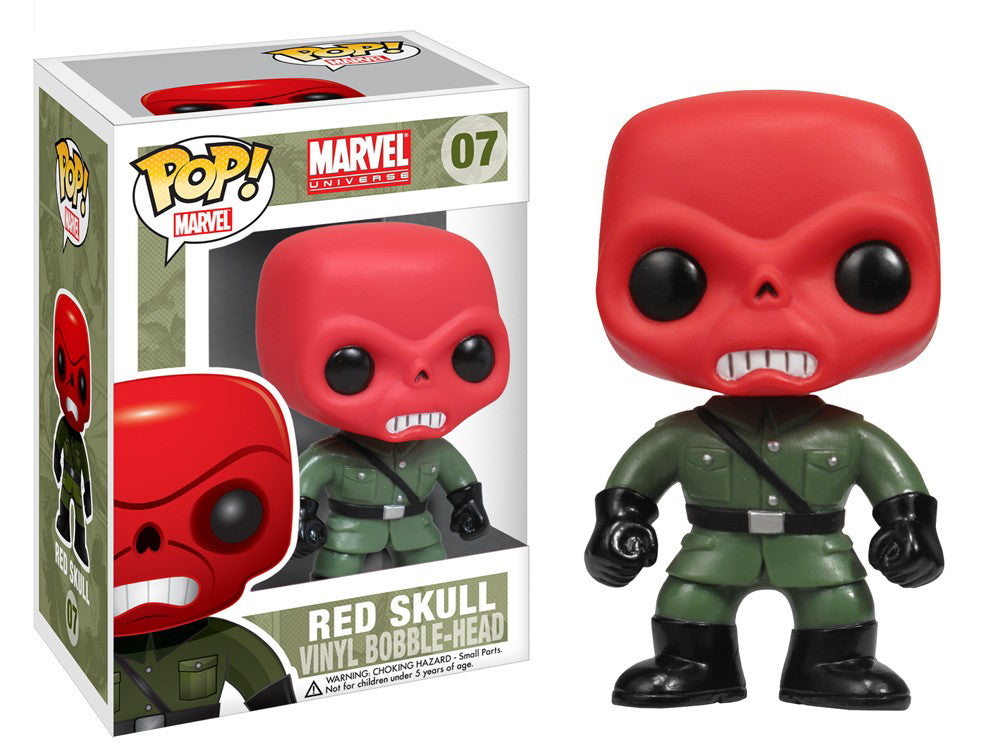 Red Skull Funko Pop Marvel #07
