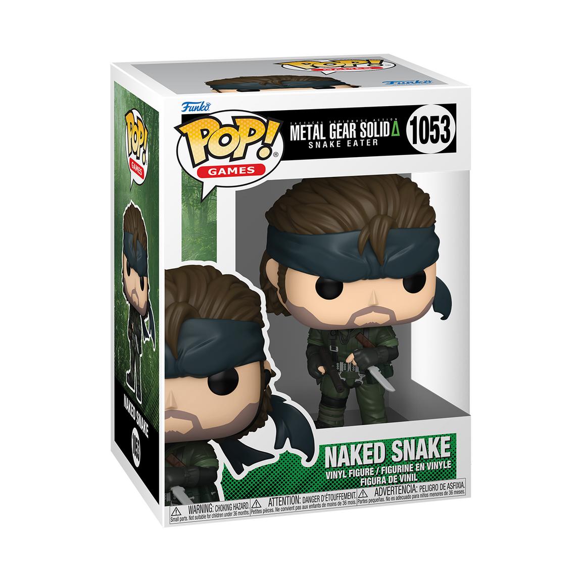 Funko POP! Games: Metal Gear Solid: Snake Eater Snake in Box Vinyl Figure GameStop Exclusive