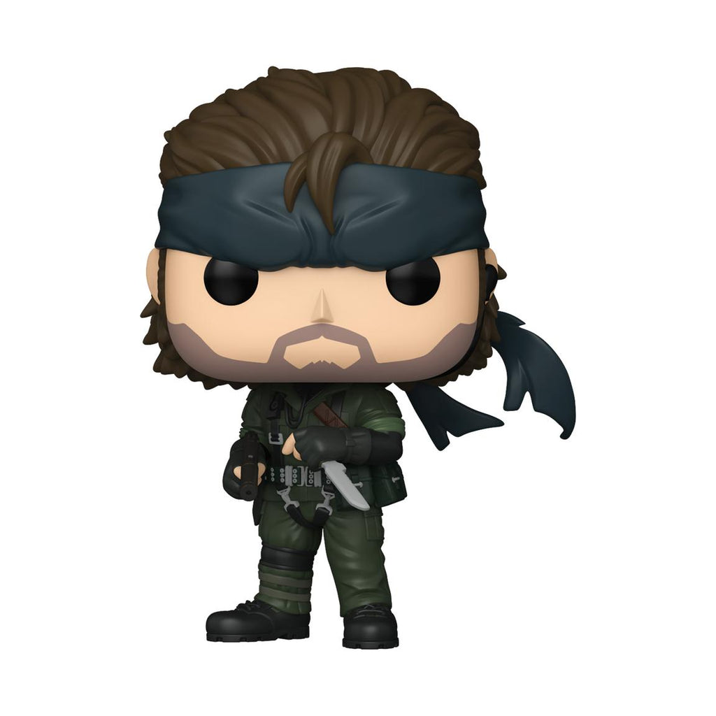 Funko POP! Games: Metal Gear Solid: Snake Eater Snake in Box Vinyl Figure GameStop Exclusive